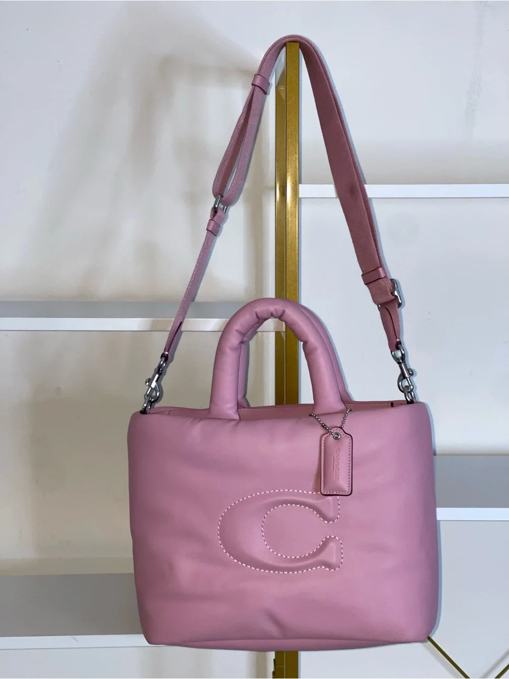 Coach Pillow Tote